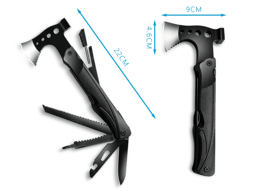 MA-031 13-in-1 Tactical Long-Handle Survival Axe Wholesale