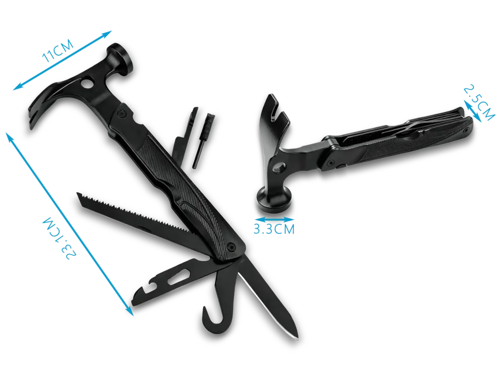 MS-041 11-in-1 Tactical Long-Handle Multi-Tool Hammer Wholesale