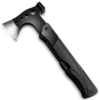 MA031 (Black) 13-in-1 tactical long-handle survival axe, 26cm extended leverage, 3Cr13 stainless steel with fire starter, whistle and fish scaler.