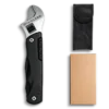 MS014-3 professional 14-in-1 multi-tool adjustable wrench with 6-inch wrench head, 5-size integrated hex keys, 2Cr13 stainless steel pliers, and full CRV bit set.
