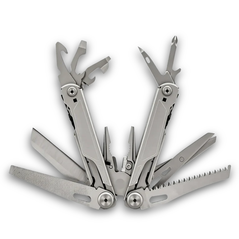 MQ067 professional 16-in-1 multi-pliers original stainless steel finish wholesale