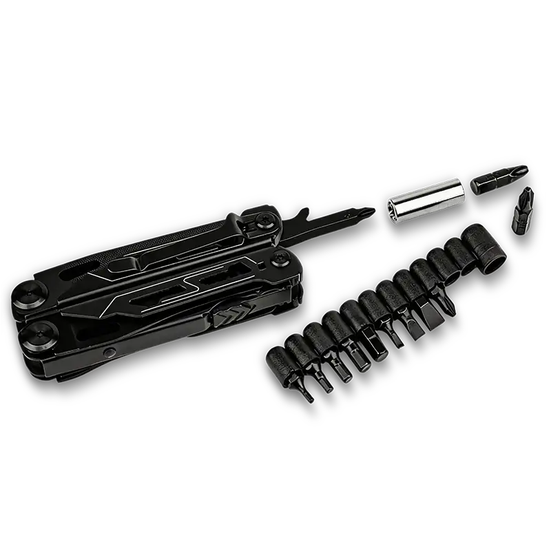 MQ062F 17-in-1 tactical multi-pliers battle-worn grey finish wholesale