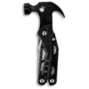MQ-042 14-in-1 Tactical Multi-tool Claw Hammer, 3Cr13 Stainless Steel Components with Integrated Pliers, Nail Claw, and CRV Bits, Black Oxidized Professional Finish 6 MQ-042 tactical 14-in-1 multi-tool claw hammer with integrated needle-nose pliers, 3Cr13 stainless steel survival tool featuring a precision nail claw and CRV bits, black oxidized finish.