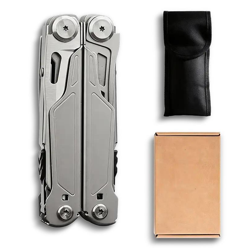 MQ067 professional 16-in-1 multi-pliers original stainless steel finish wholesale