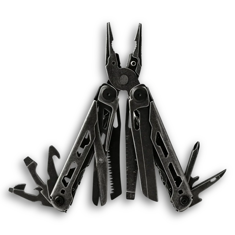 MQ062 professional 17-in-1 multi-pliers 5Cr15 steel battle-worn grey finish wholesale
