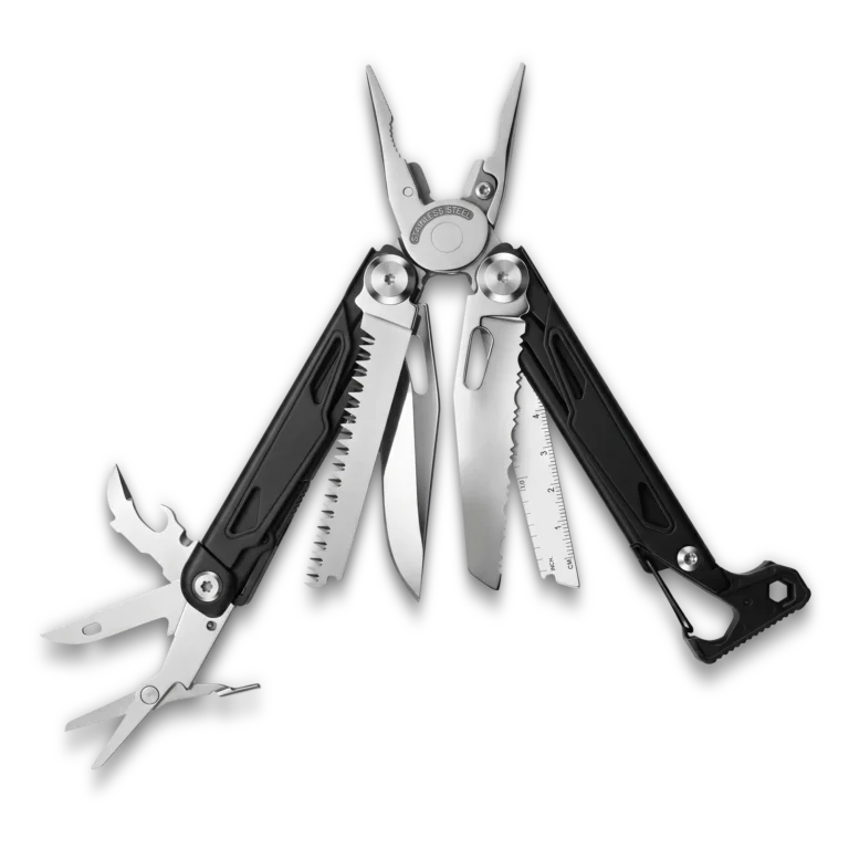 Home 7 MQ090-1 professional 19-in-1 tactical multi-pliers black oxidized handle with hammer wholesale