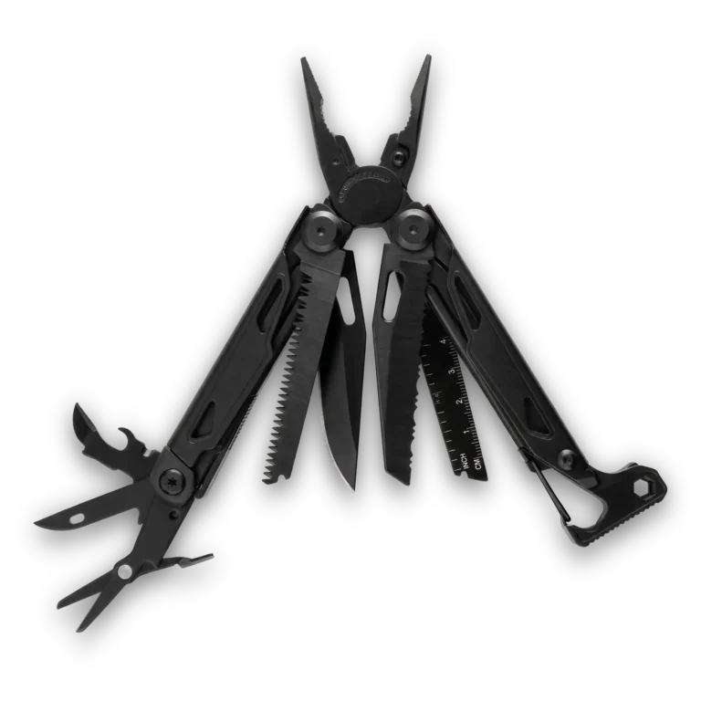 Home 8 MQ090F professional 19-in-1 tactical multi-pliers solid black oxidized finish with hammer wholesale