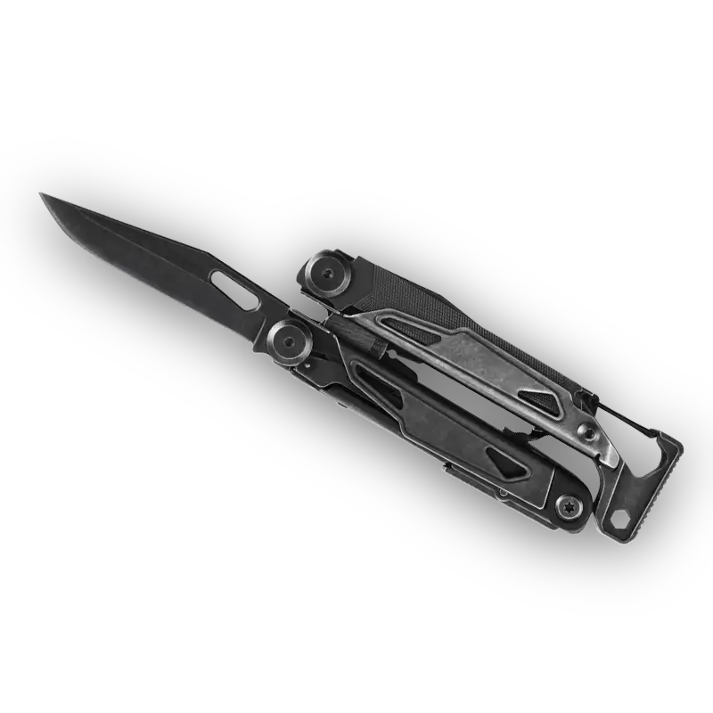 MQ090S professional 19-in-1 tactical multi-pliers battle-worn grey finish with hammer wholesale